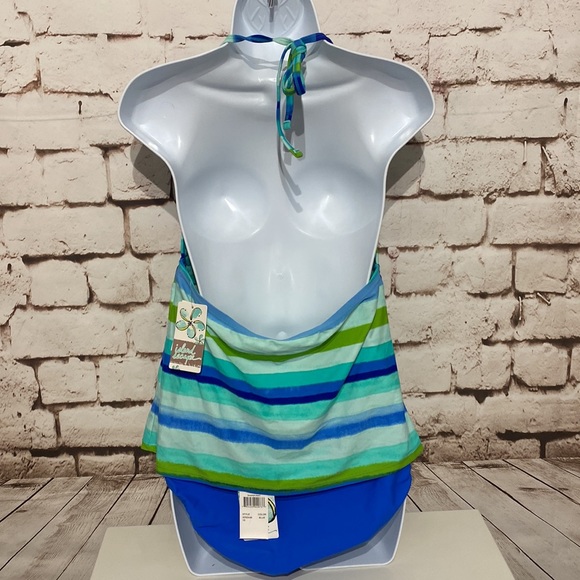 🆕Island Escape Halterkini Set, Size 10 - Picture 4 of 6